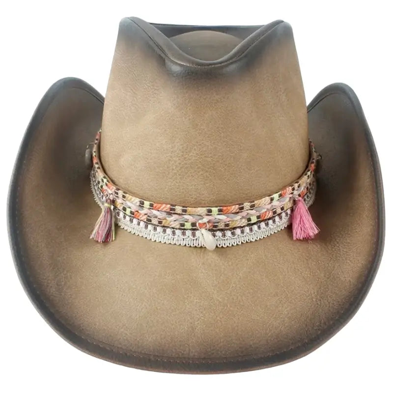 cowboy damenrad Cowboyhut Damen Leder