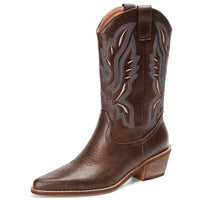 Cowboystiefel Damen Leder