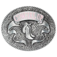 Gürtelschnalle Cowgirl