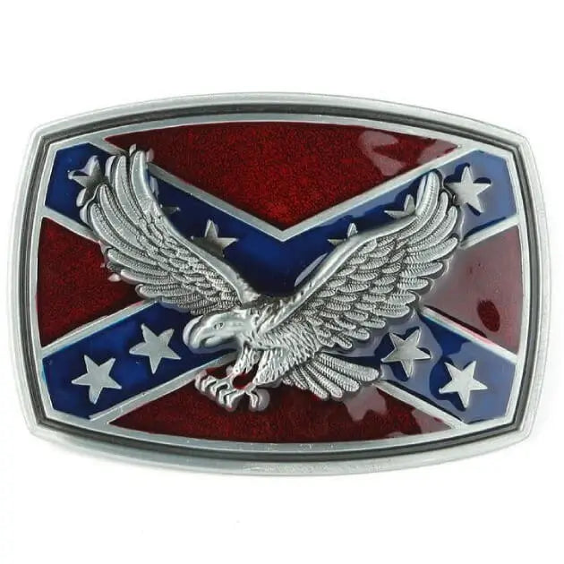 Gürtelschnalle Aus Messing - Western-Cowboy-Optik, 40 Mm Breit Für 38 Mm Gürtel