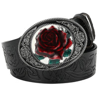 Westerngürtel Damen Schwarz