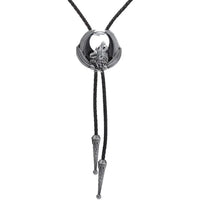 Wolf Bolo Tie