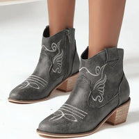 Chelsea Cowboy Boots Schwarz