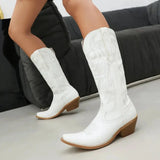 Cowboy Boots Weiss Western Style