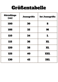 Westerngürtel ohne Schnalle