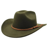 Grüner Cowboyhut