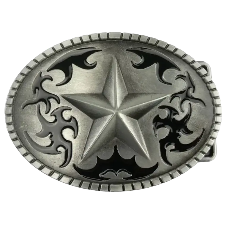 Txuzong Western Gürtelschnalle - Stierkopf Design Aus Zinklegierung Für Echten Cowboy Style