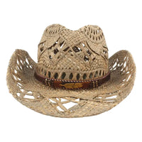 Westernhut Stroh Cowboy Style
