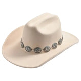 Cowboyhut Damen Beige