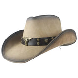 Cowboyhut Herren Leder