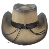Cowboyhut Herren Leder Original