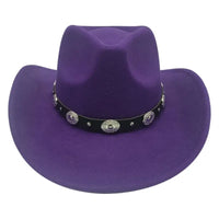 Lila Cowboyhut Western Style
