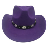 Lila Cowboyhut Western Style
