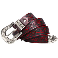 Red Western Belt